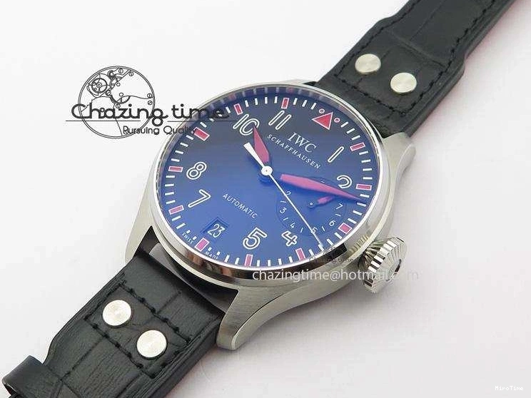MIROTIME 1226 Big Pilot Real PR IW500433 “Muhammad Ali” ZF Best Edition On Black Leather Strap A UrbanChic 7294